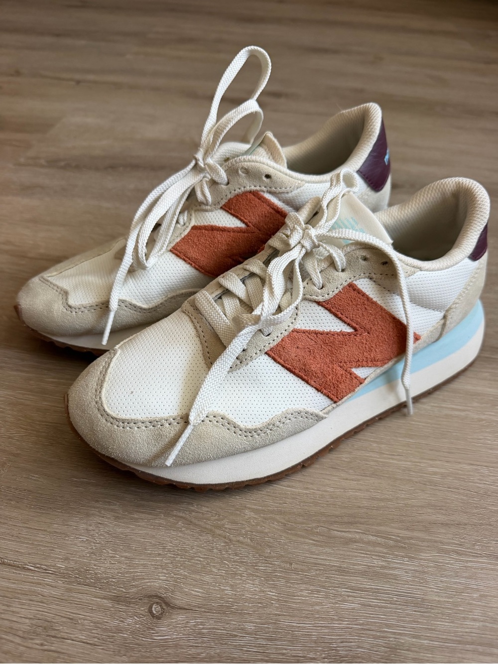 New Balance 237 Sea Salt Soft Copper Sneakers Shoes Women's SZ 8
